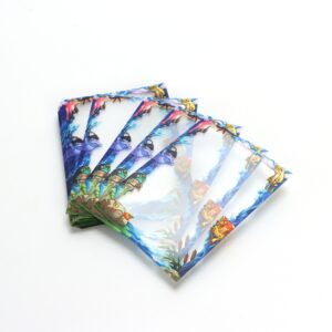 Translucent patterned card sleeve